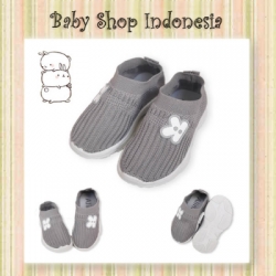Sepatu Slip on Anak Key Abu  large